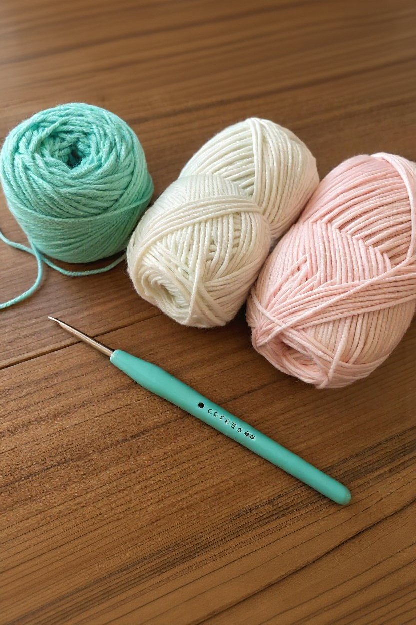 1. Selecting Cotton Yarn and Gauge Swatching - crochet cotton blanket pattern