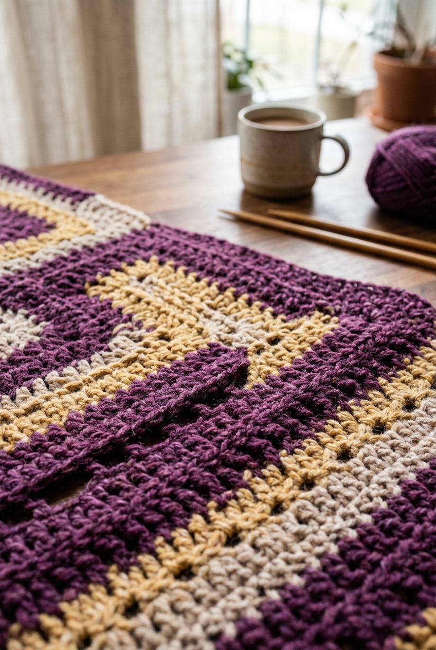 Long Duster Silhouette - crochet duster cardigan pattern