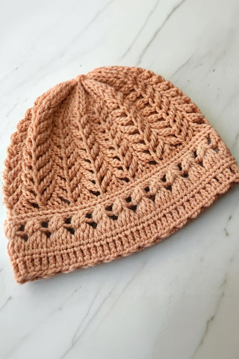 7. Crown Decrease Shaping - how to make a slouchy crochet hat