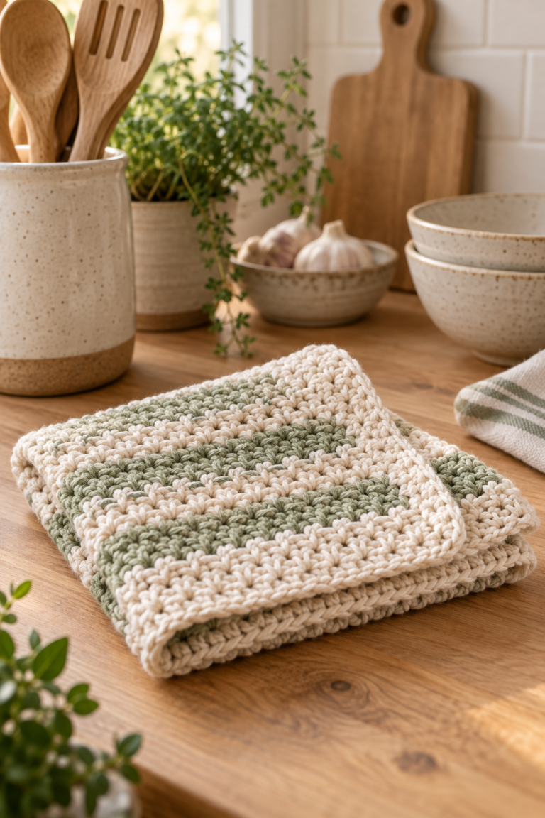 crochet dishcloth patterns featured handmade square