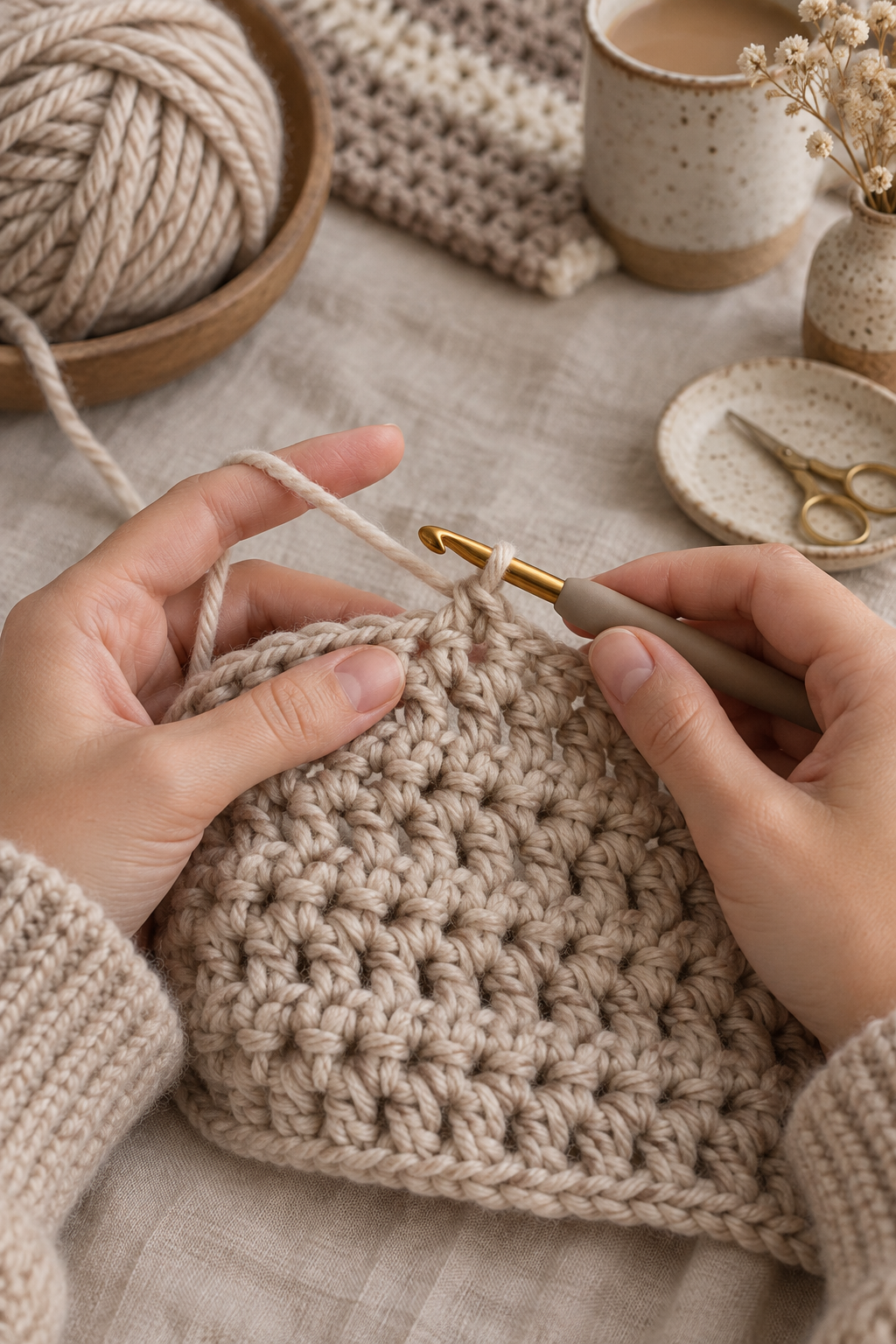 6 weight yarn crochet blanket pattern: build a comfortable stitch repeat