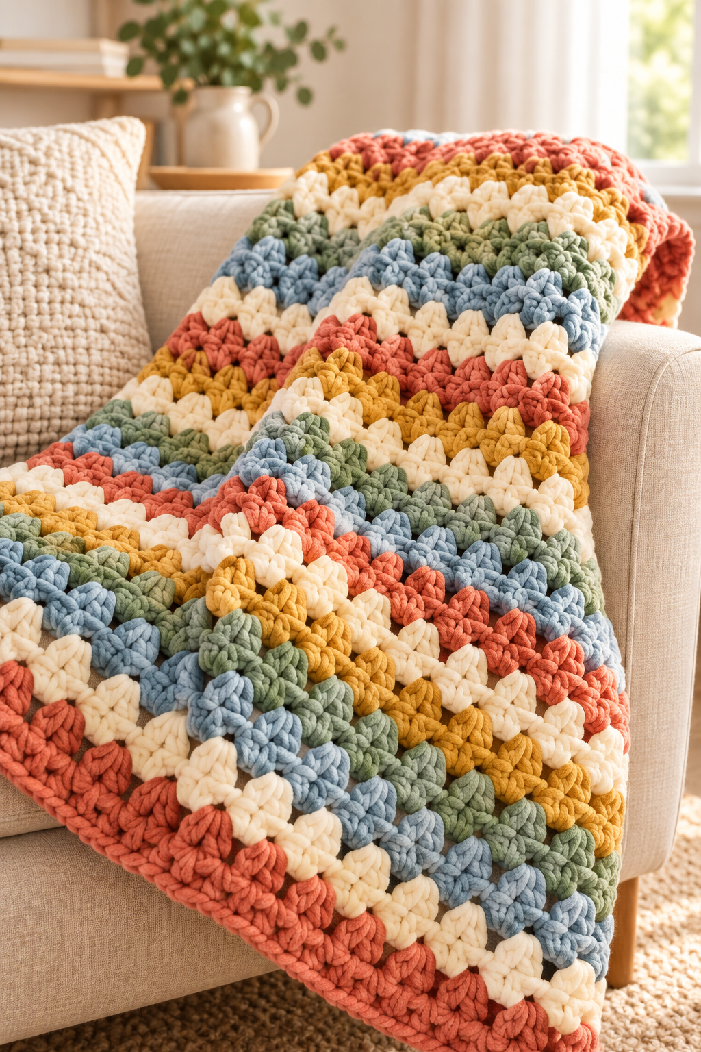 crochet men's scarf pattern featured design