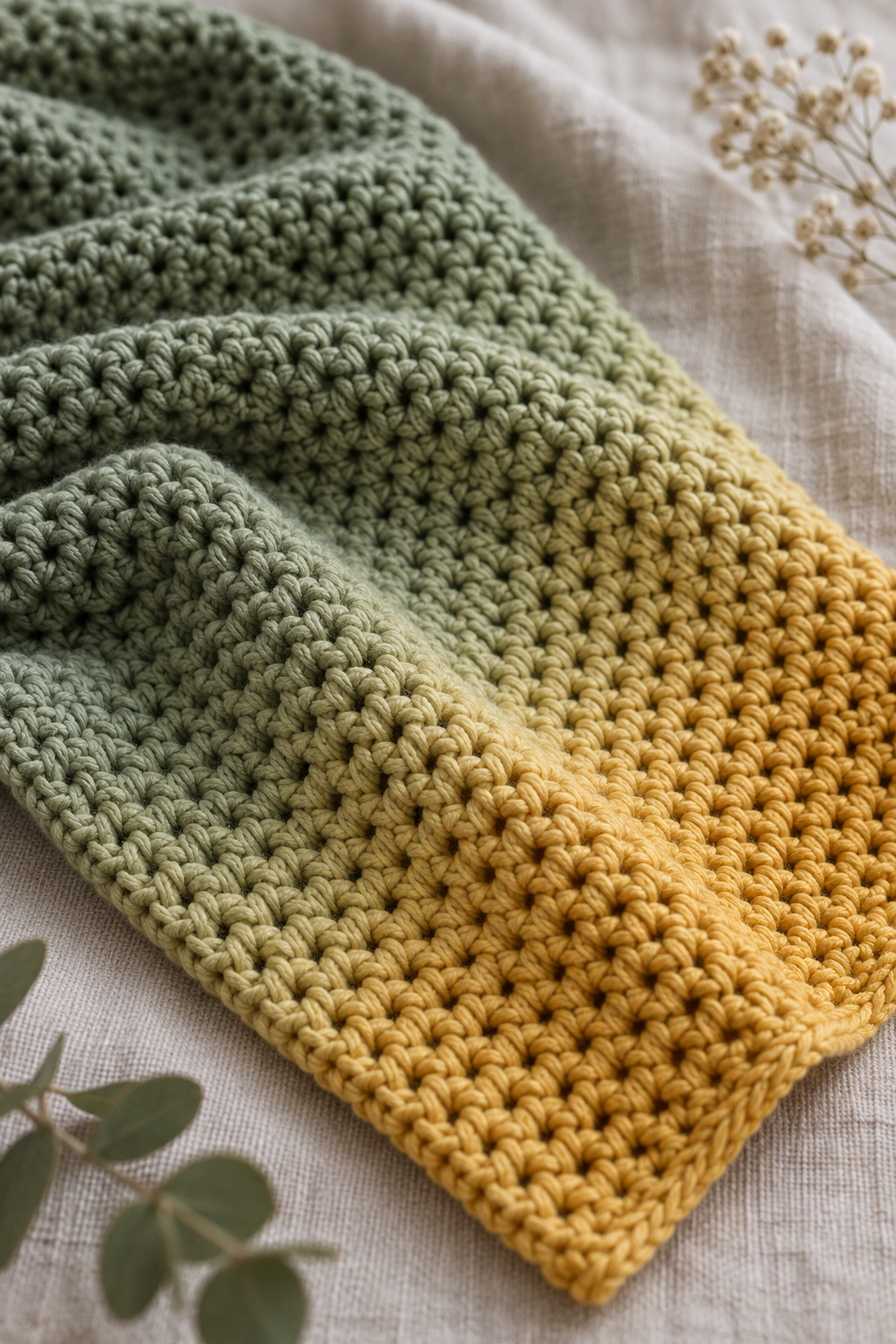 Matching stitch texture when joining crochet yarn