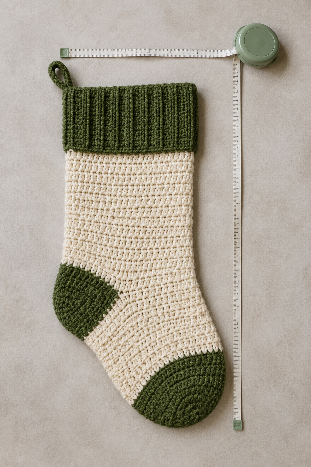 joining a crochet heel to a stocking foot