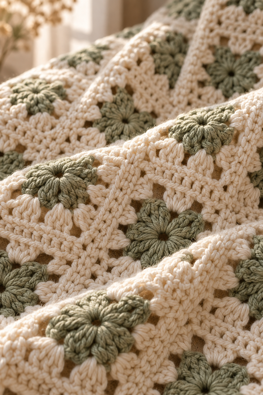 Plan the palette for a simple crochet baby blanket