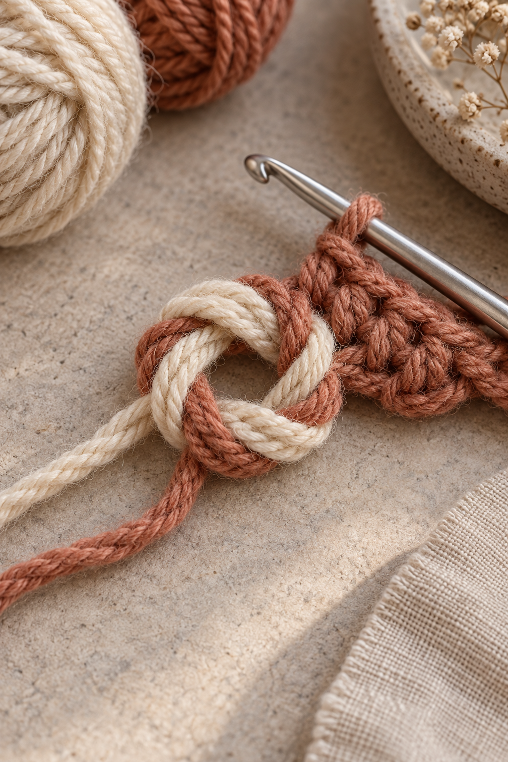 Crochet tips and tricks: magic knot