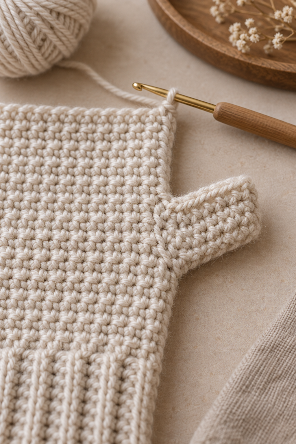 Crochet tip 2: thumb join