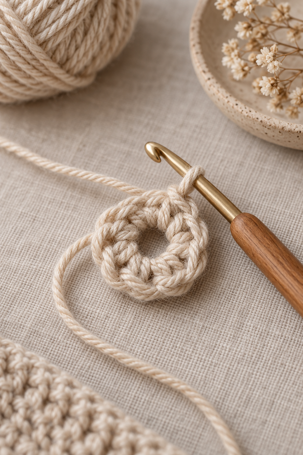 Crochet tip 4: magic ring