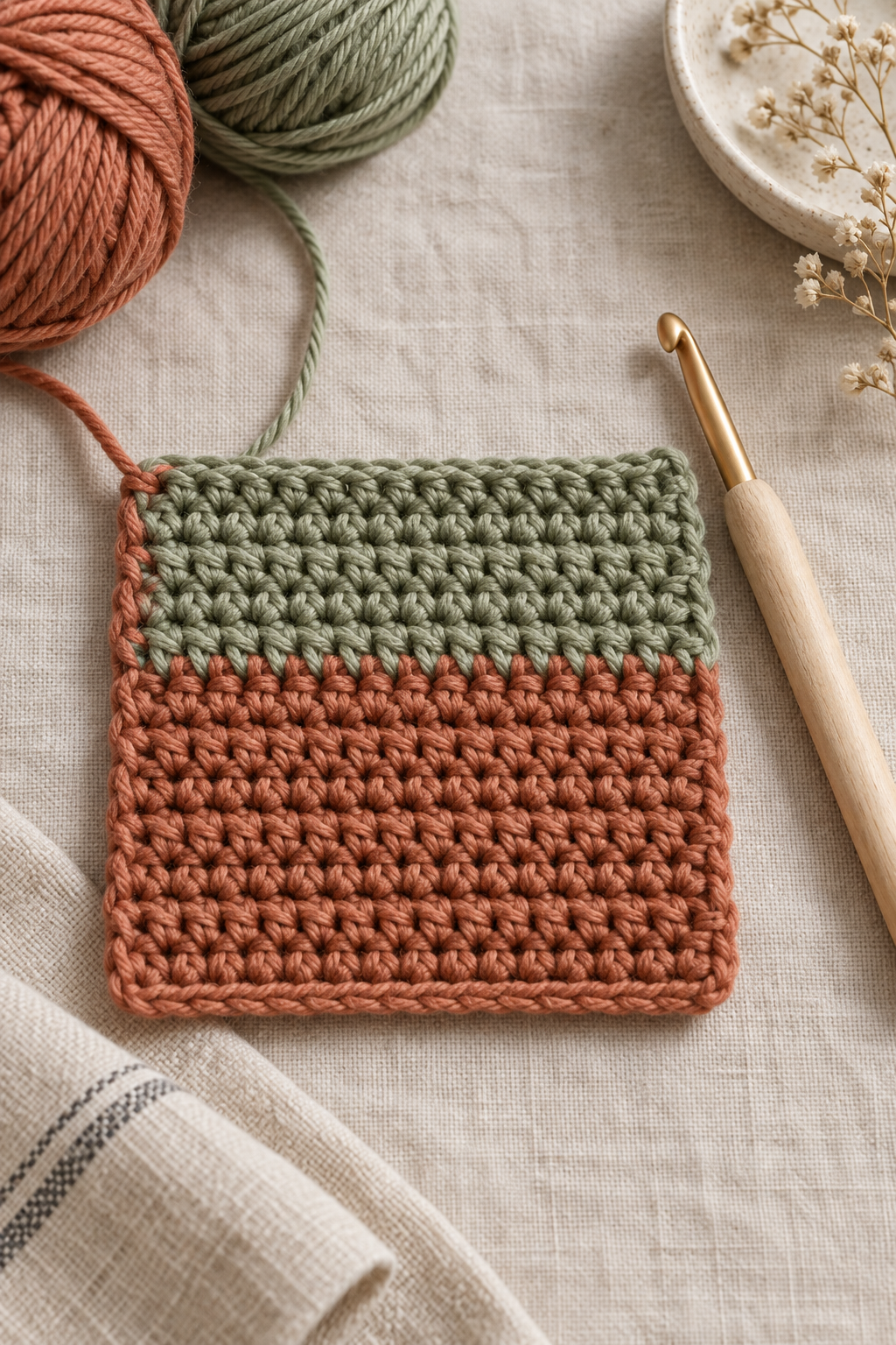 Crochet tip 5: colour change