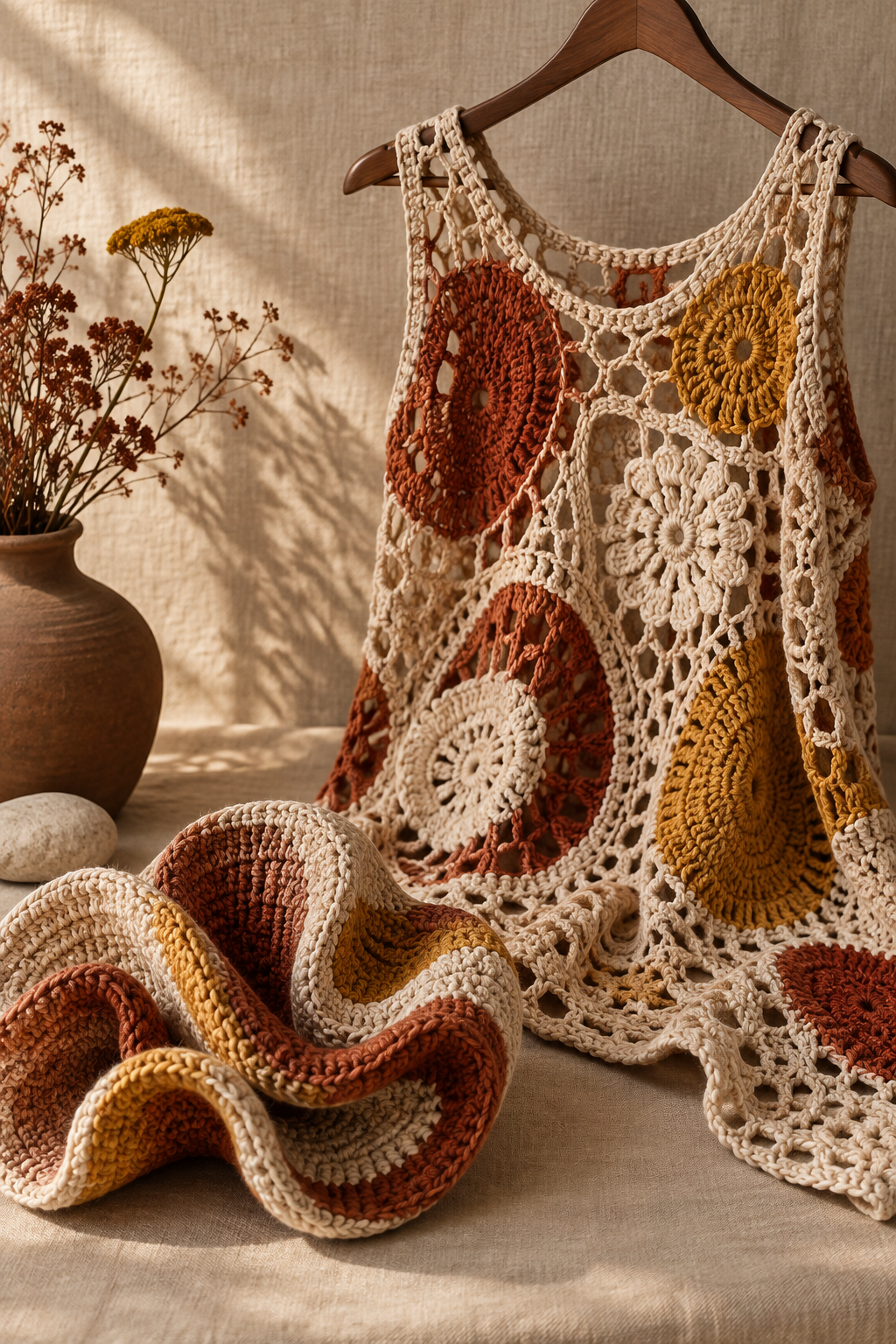Original crochet design inspired by Crochet design direction 22