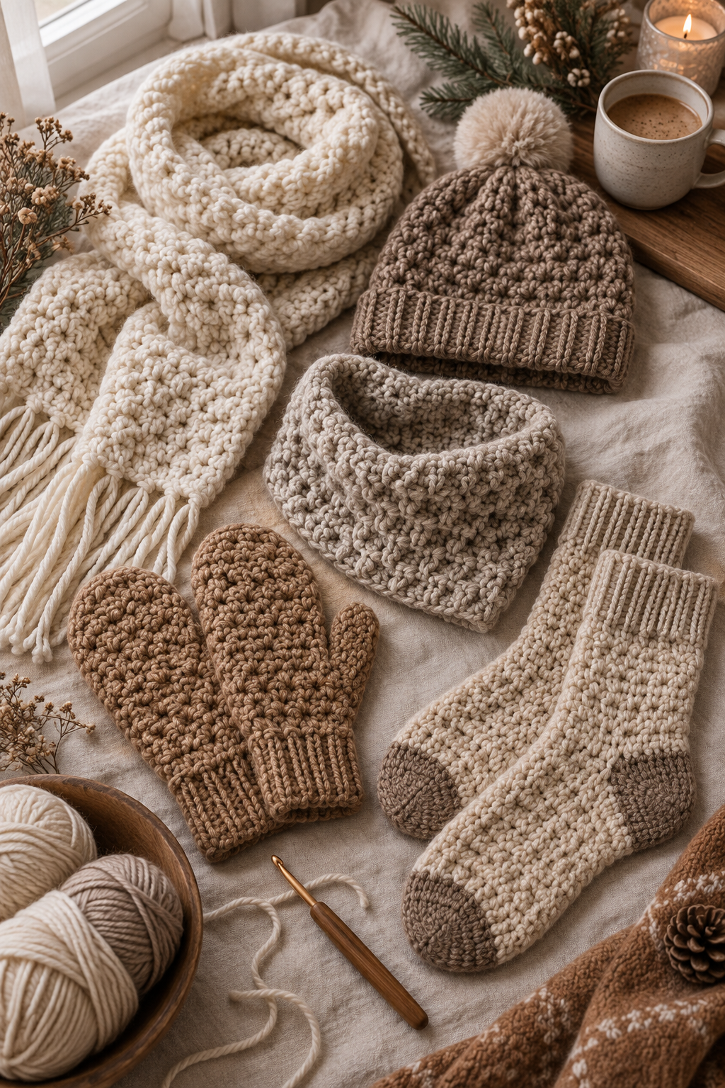 crochet scarf color rhythm