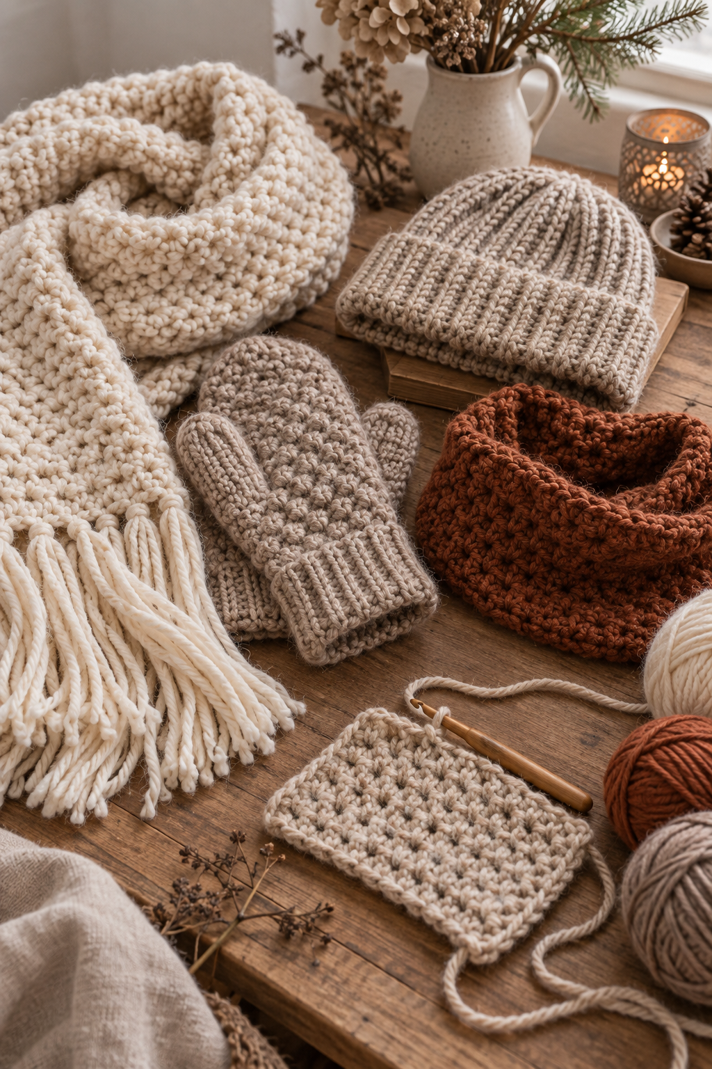 neat crochet finishing detail