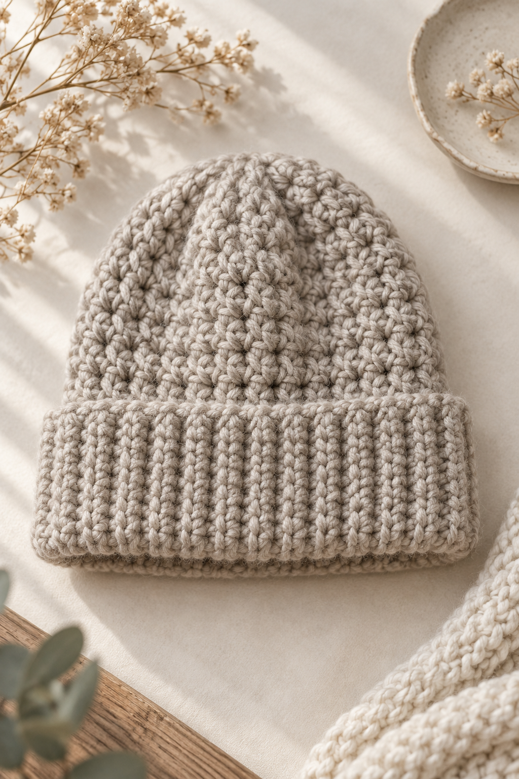 winter hat crochet pattern stitch texture