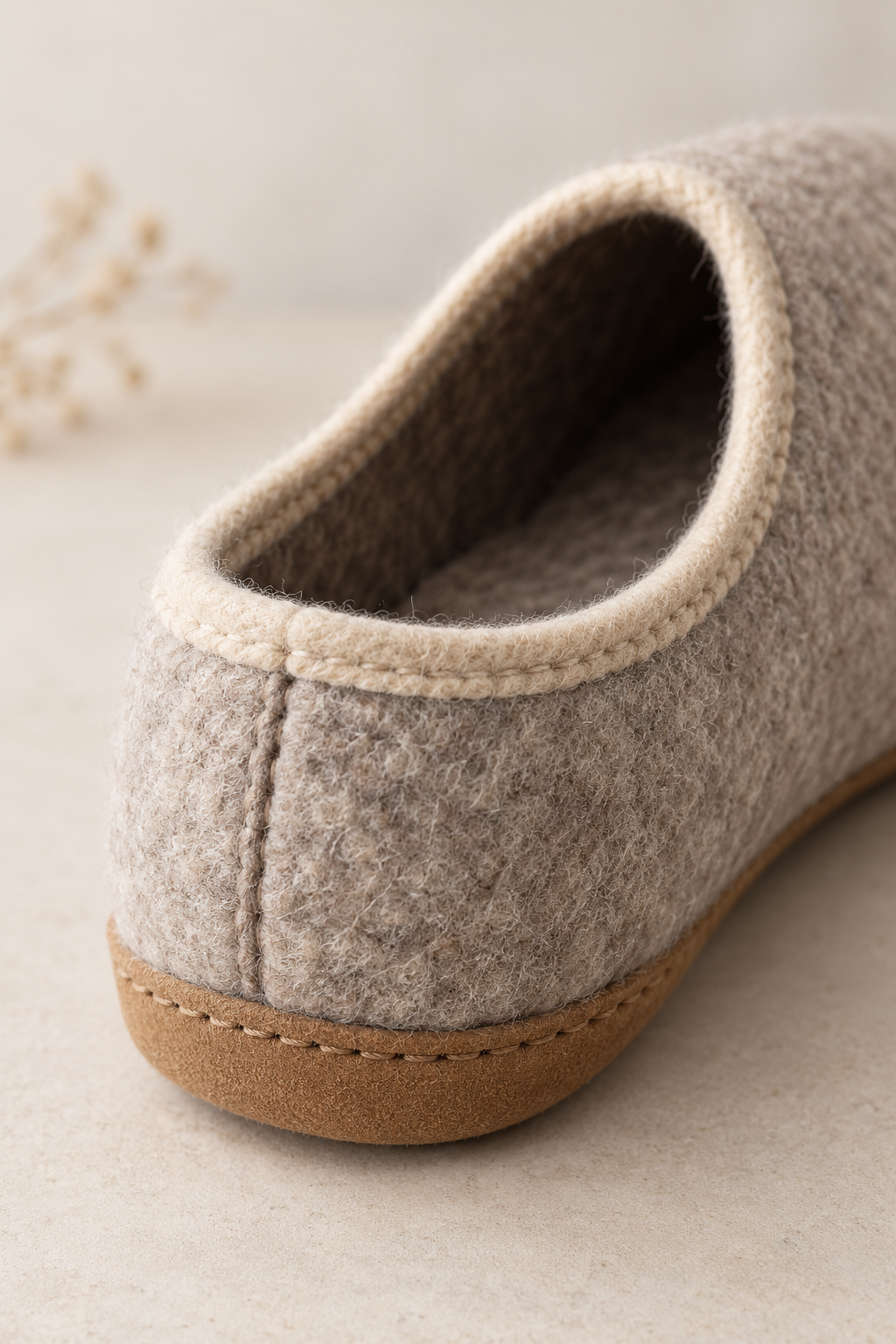 chunky crochet slipper pattern detail 5