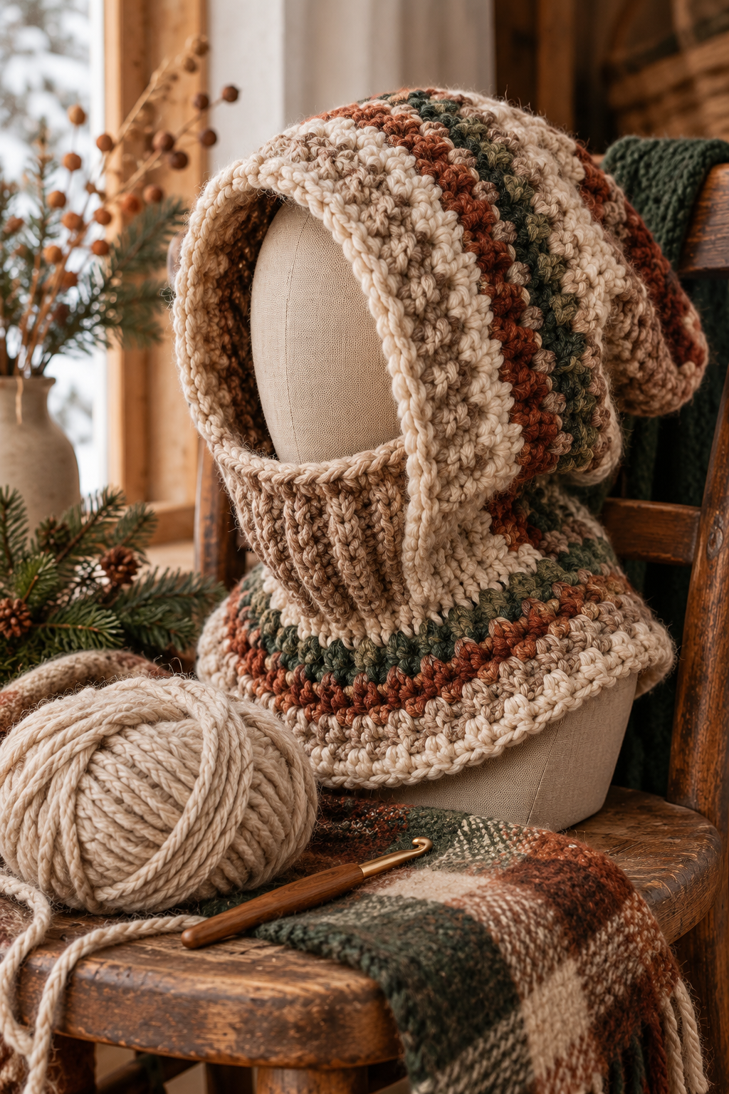 15. Slouchy Winter Balaclava: planning and fit notes