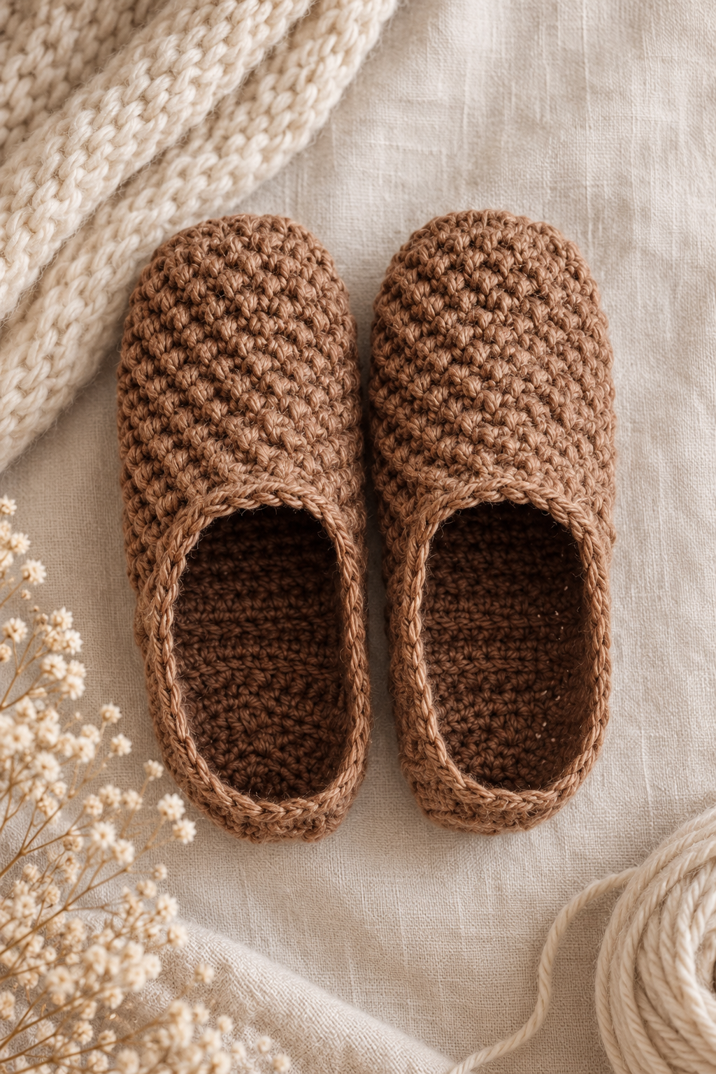 Build the textured toe