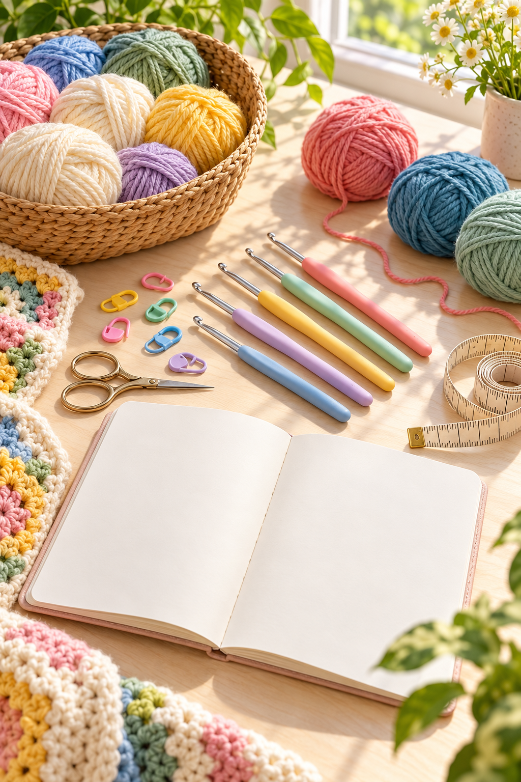Beginner crochet toolkit