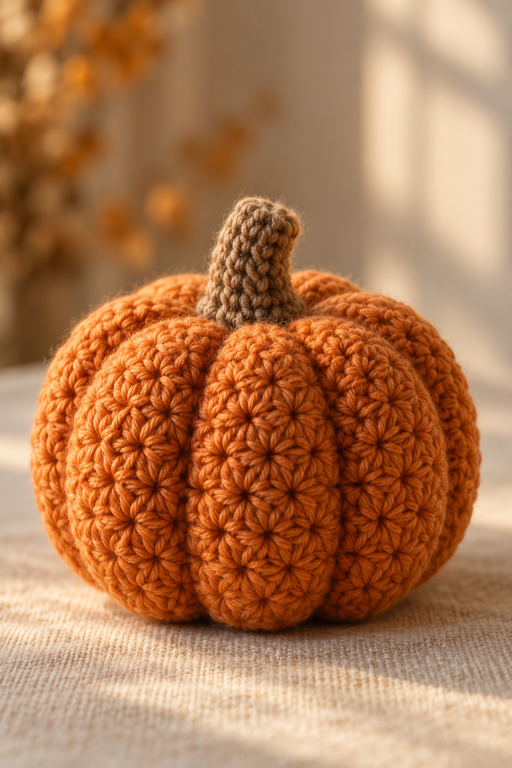 crochet pumpkin pattern small pumpkin with textured stitches