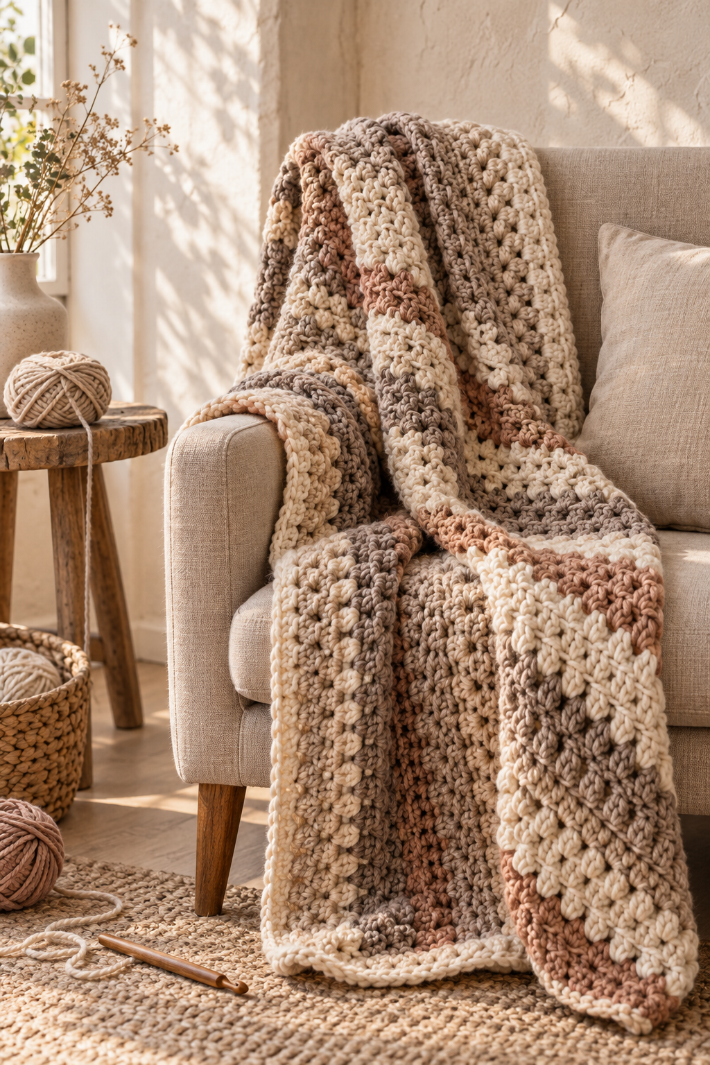 free crochet blanket pattern editorial feature