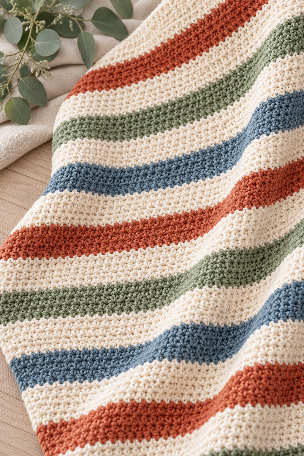 mjs signature blanket crochet pattern extended single crochet texture