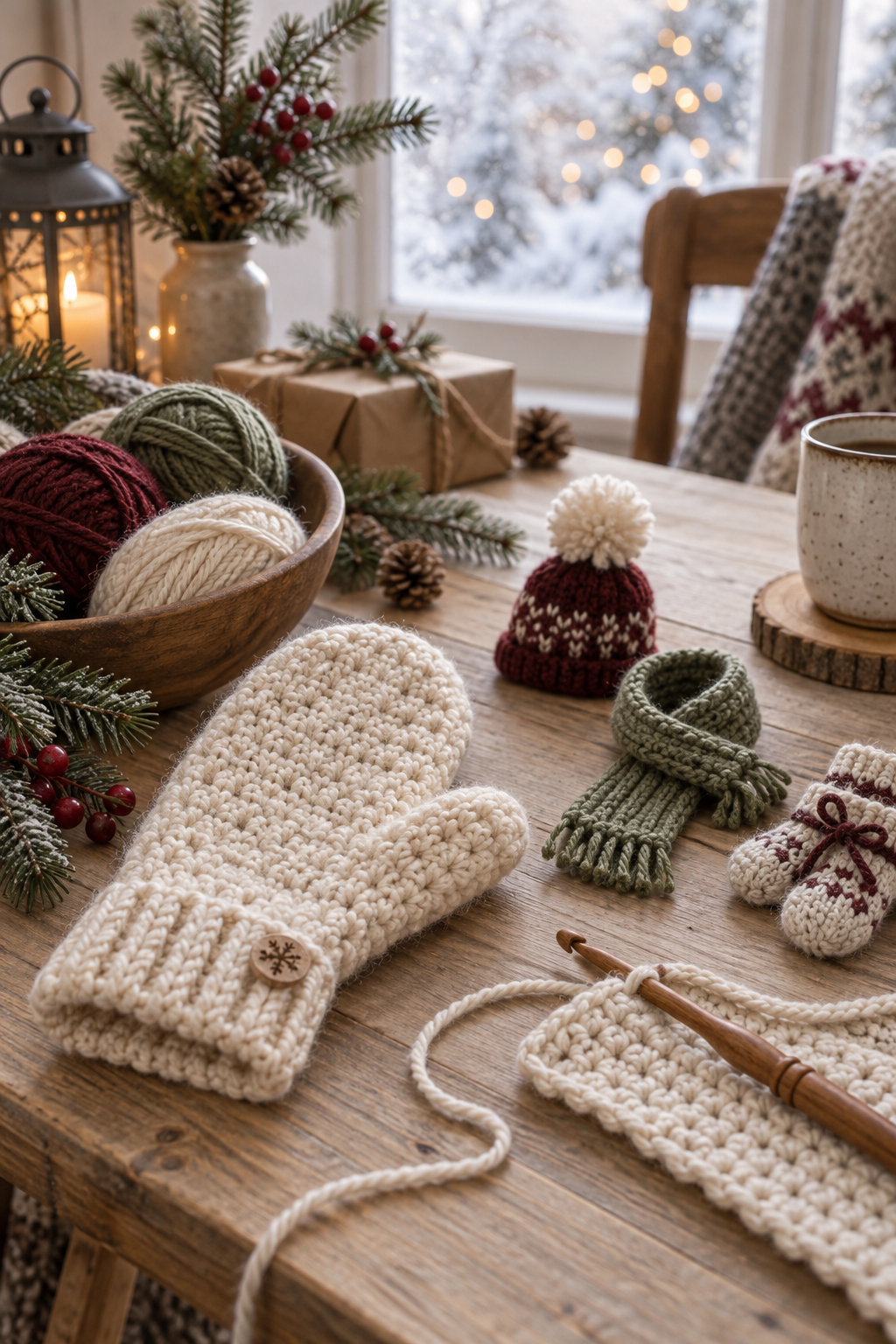 Small winter gifts and accessories